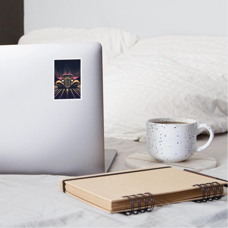 Retro Ride Through Neon Nights