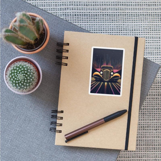 Retro Ride Through Neon Nights