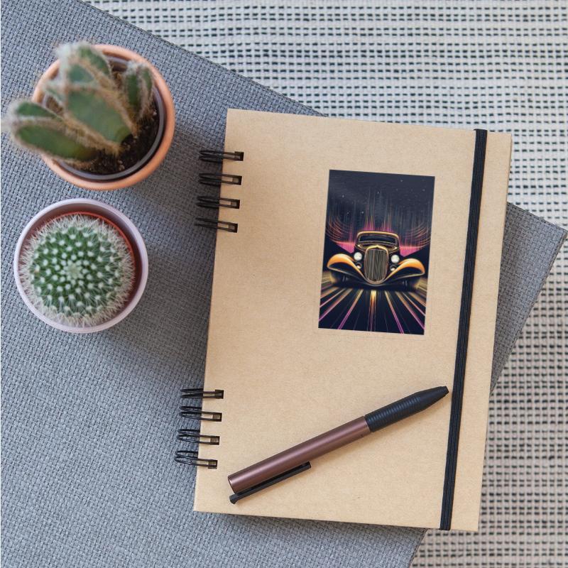 Retro Ride Through Neon Nights