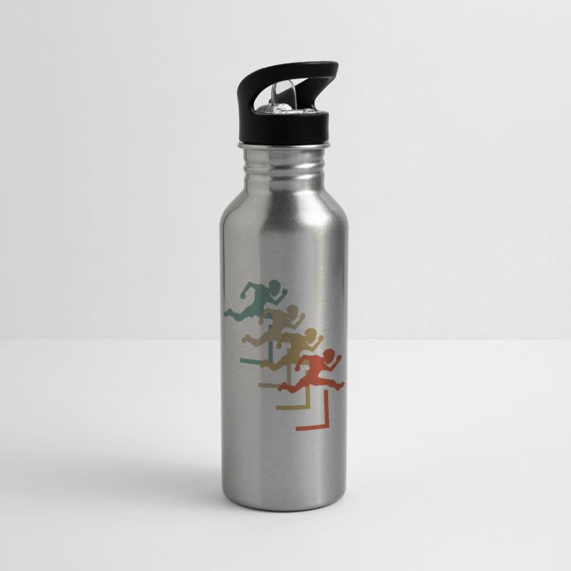 Retro Vintage Style Hurdles Athletics Sports