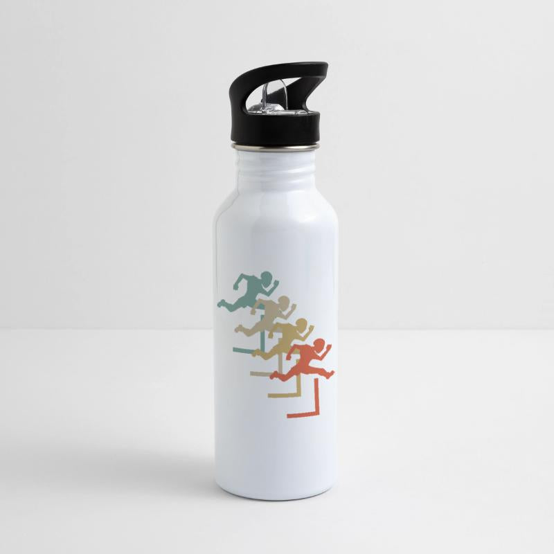 Retro Vintage Style Hurdles Athletics Sports