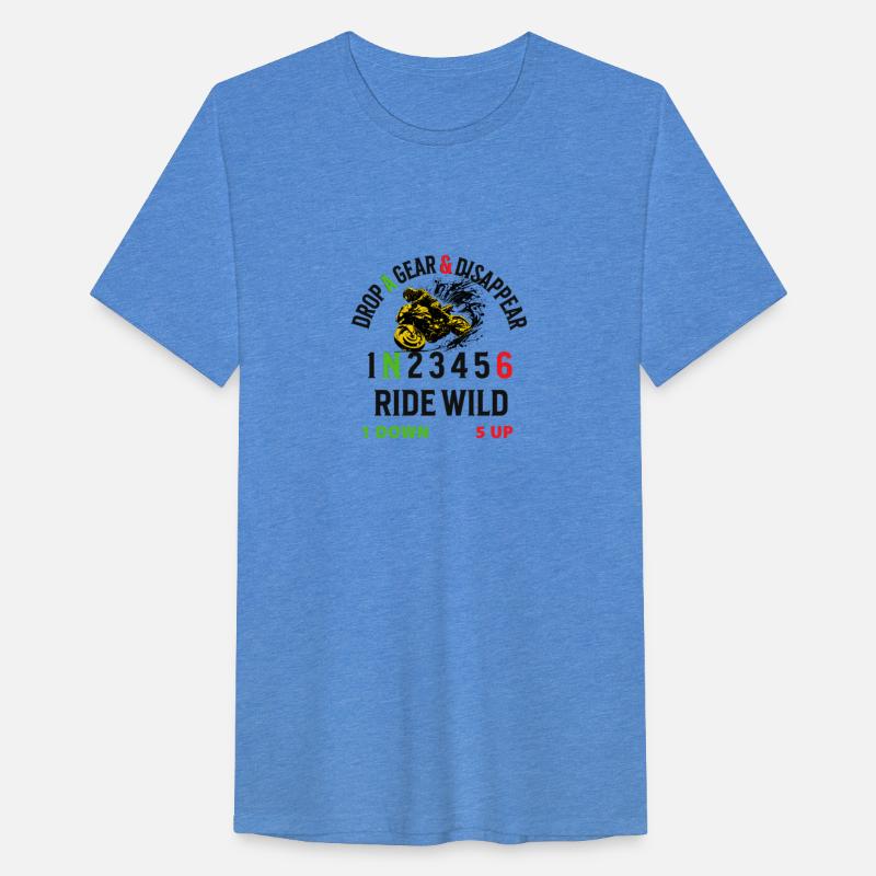 Ride Wild Motorcycle gear shift 1N23456 - Drop A G