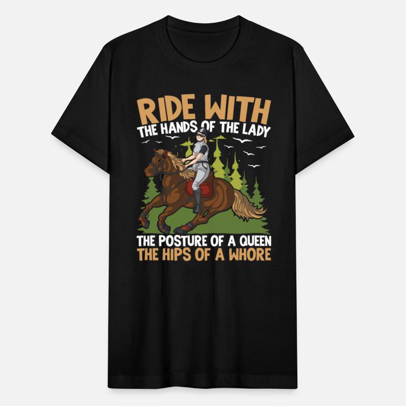 Ride With The Hands Of The Lady The Posture Of A