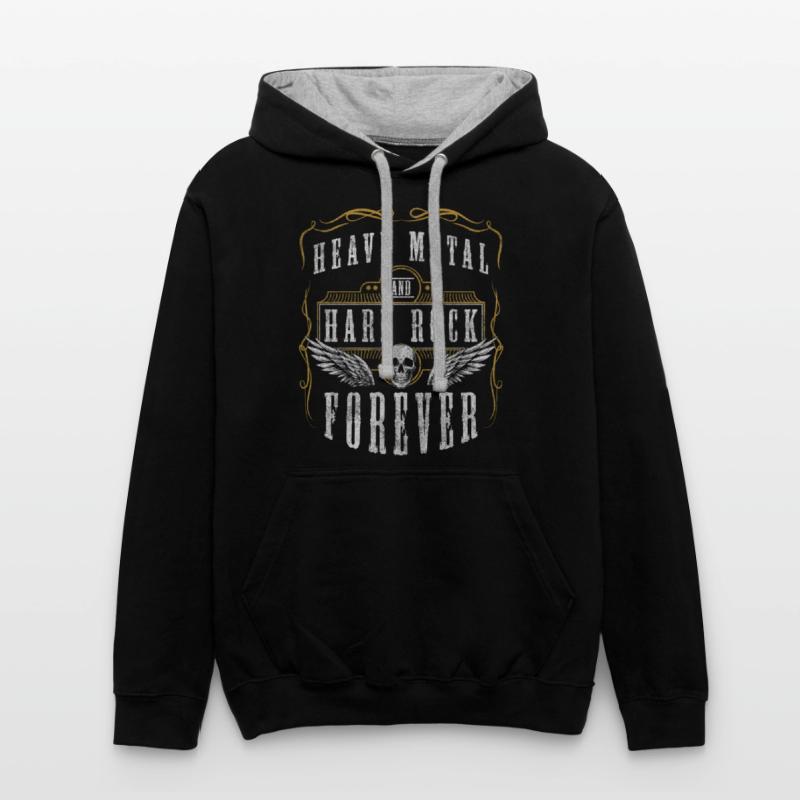 Rock and Roll Music Skull Heavy