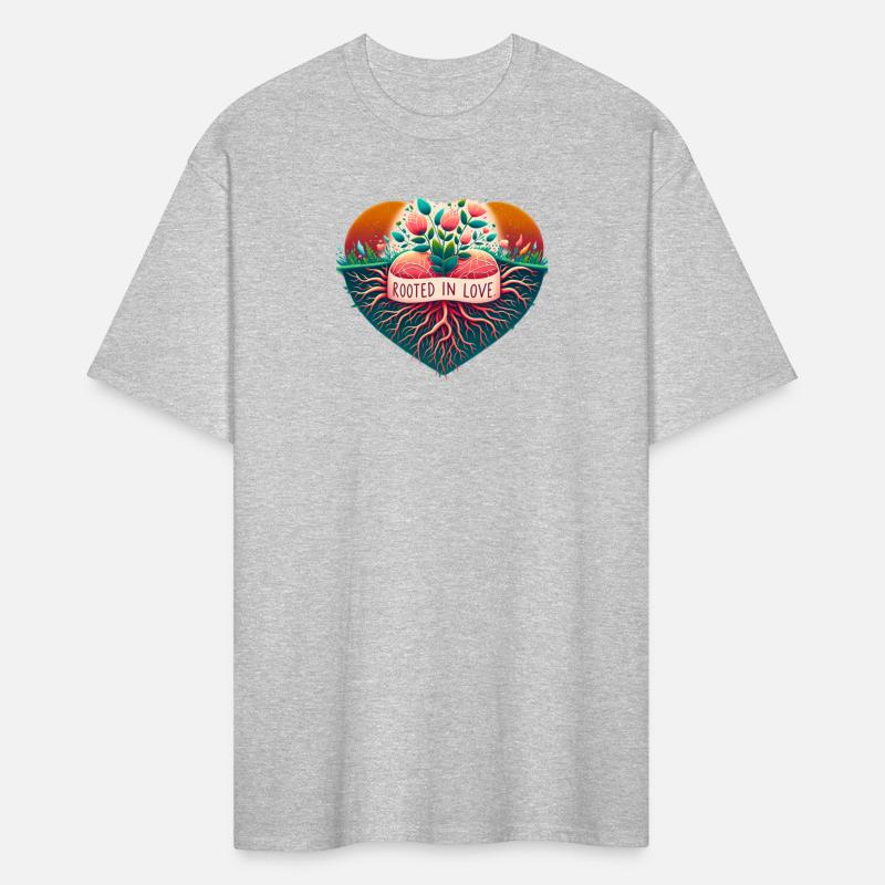 Rooted in Love: A heart-shaped garden