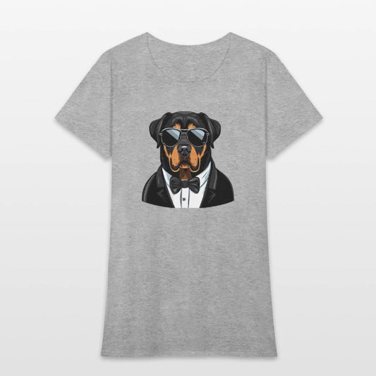Rottweiler Wearing Sunglasses