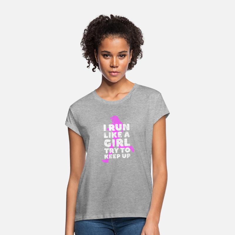 Run like a girl - women running gift