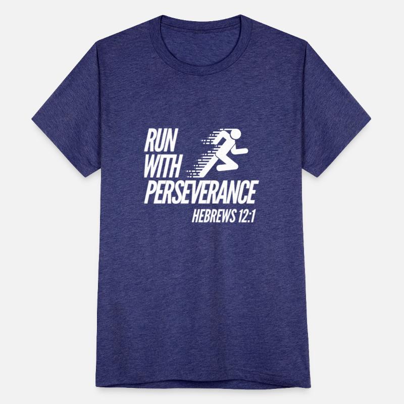 Run With Perseverance Hebrews 12 Christian Verse