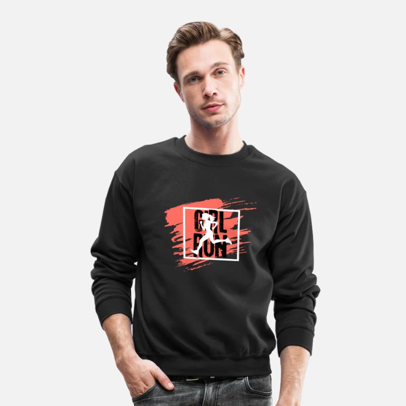 Running Girl Sporty Fitness.