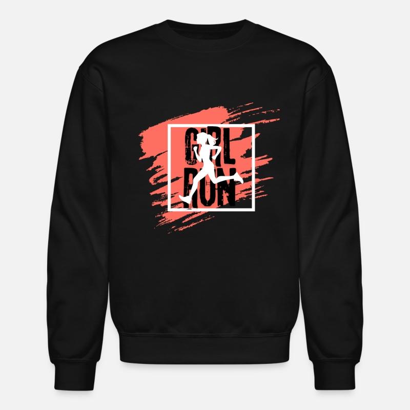 Running Girl Sporty Fitness.