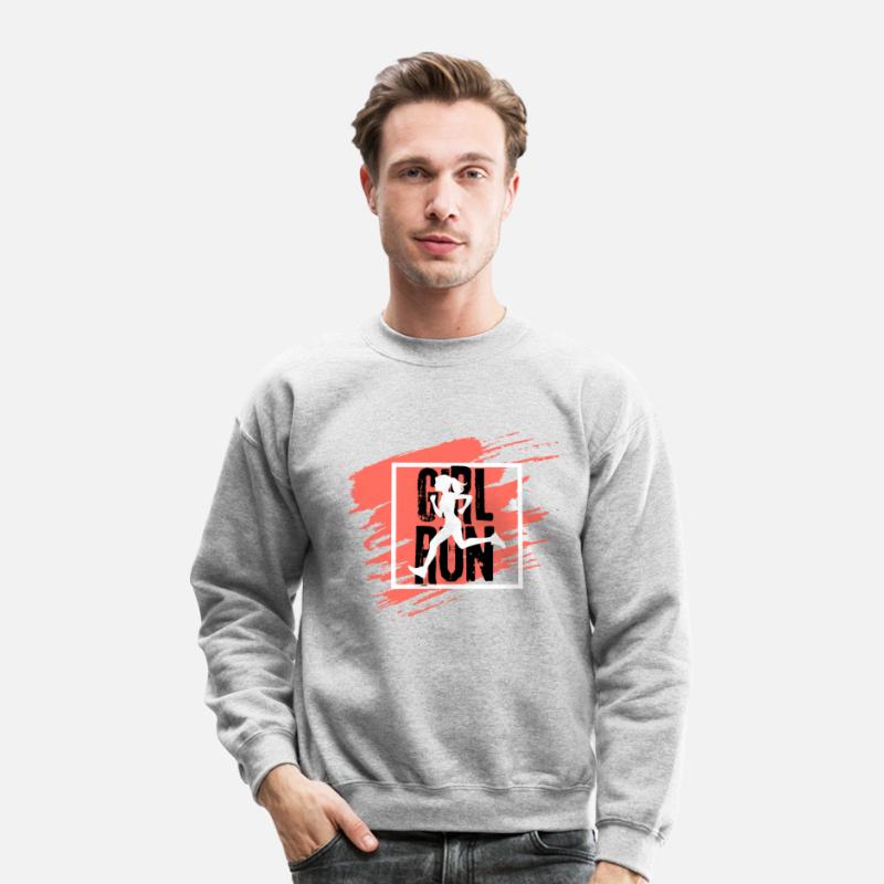 Running Girl Sporty Fitness.