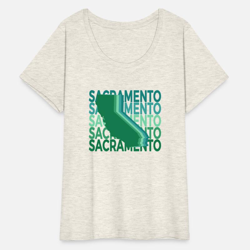 Sacramento California Green Repeat Ca City