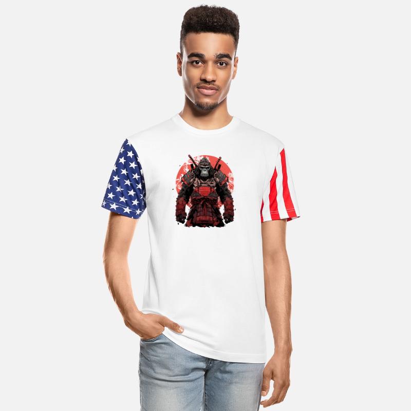 Samurai Gorilla Anime Warrior Animal