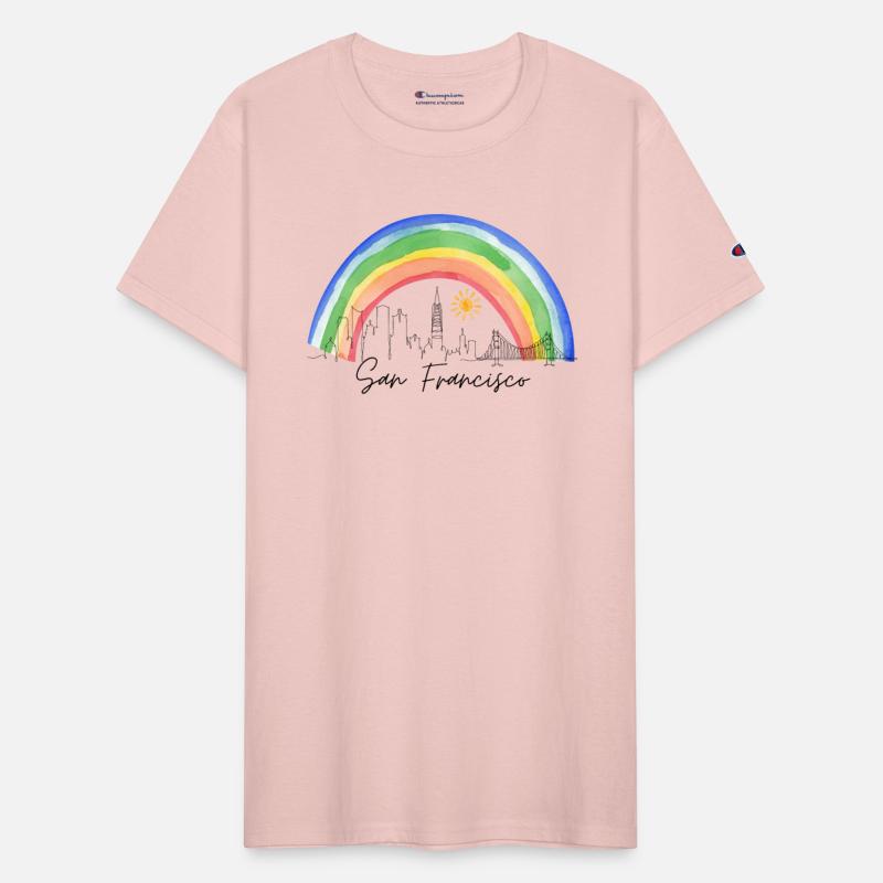 San Francisco Rainbow Skyline