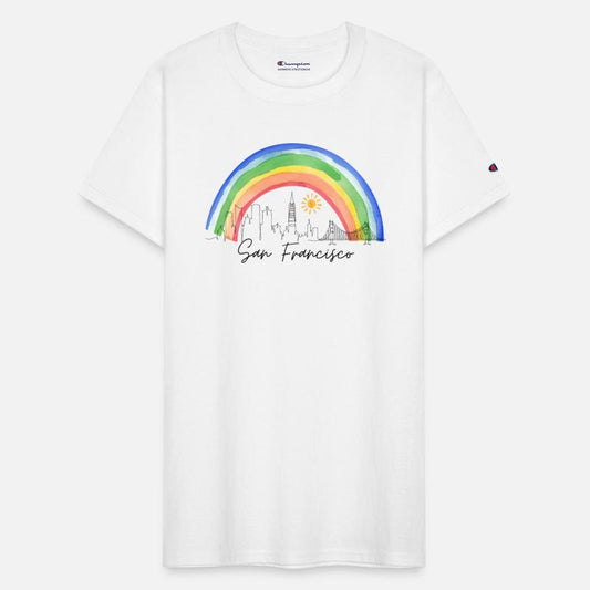 San Francisco Rainbow Skyline