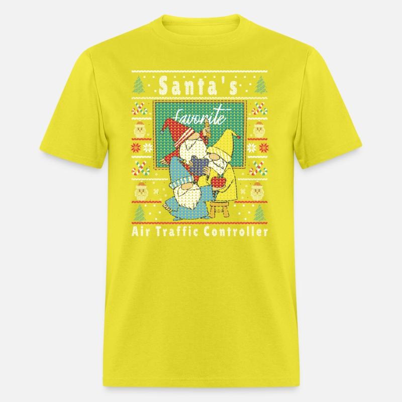 Santas Elfs Ugly Christmas Air-Traffic-Controller