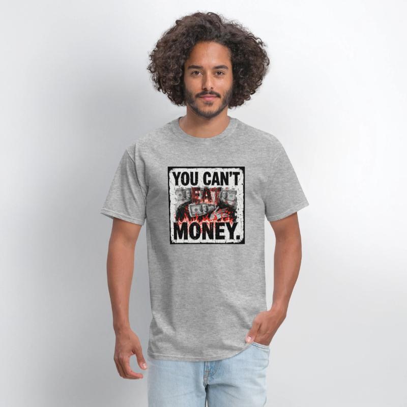 Satirical Anti-Money – 'You Can’t Eat Money'