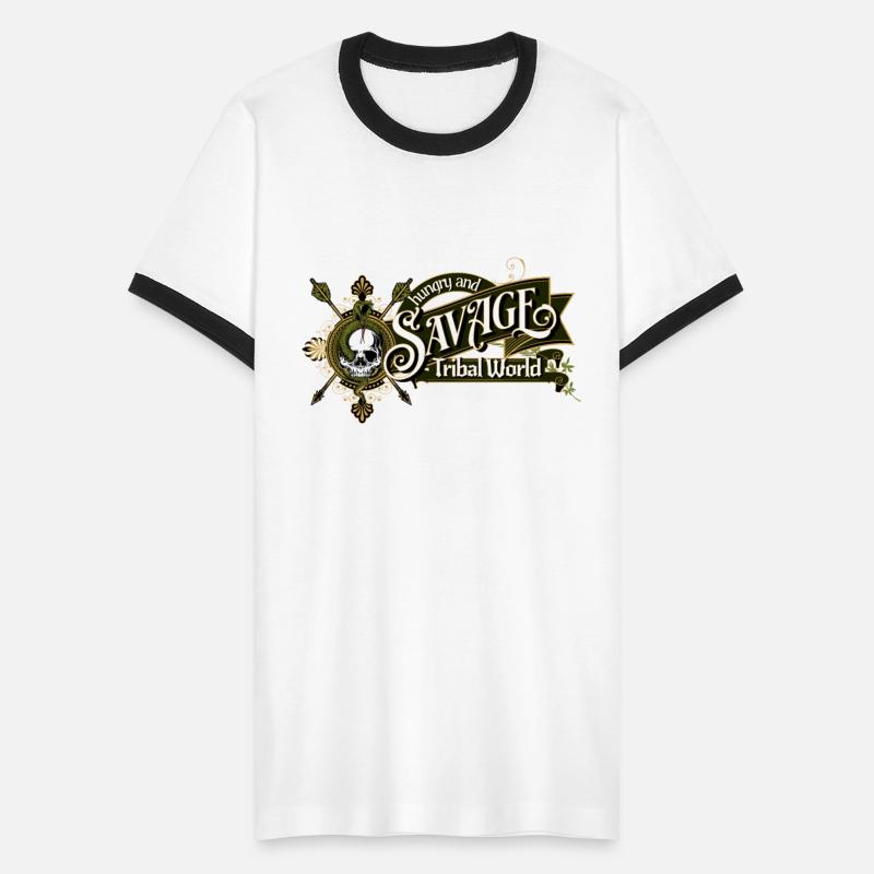 Savage Tribal World Snake and Skull