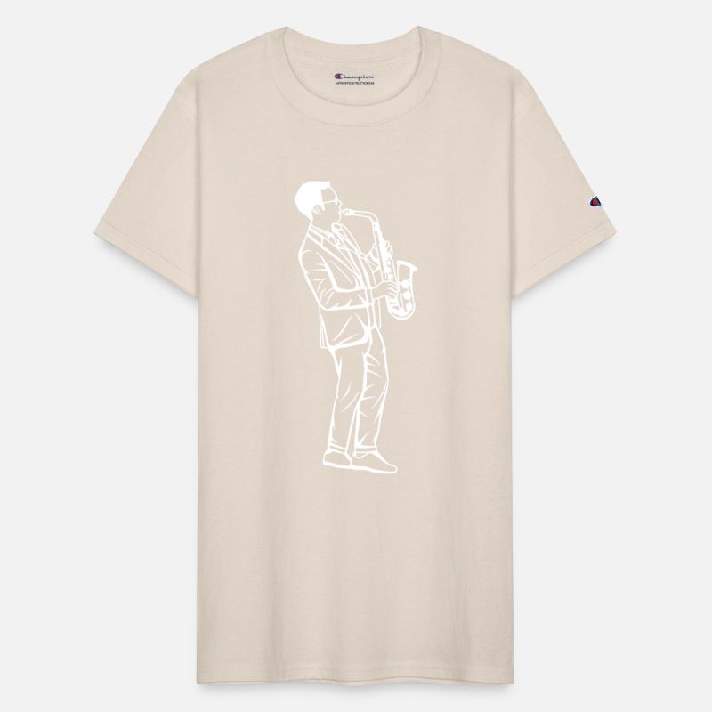 Saxophone Boy Drawing