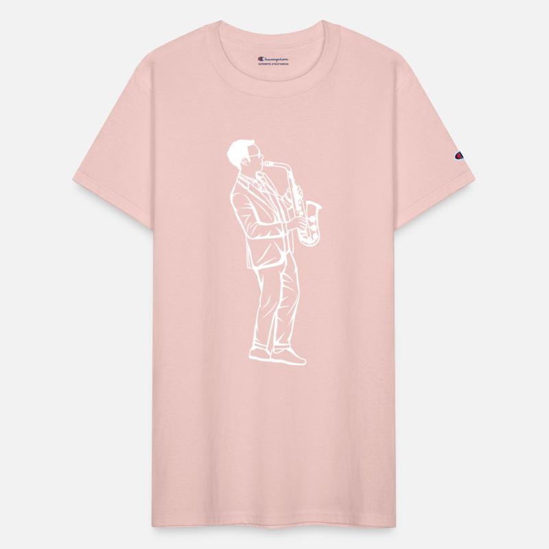 Saxophone Boy Drawing