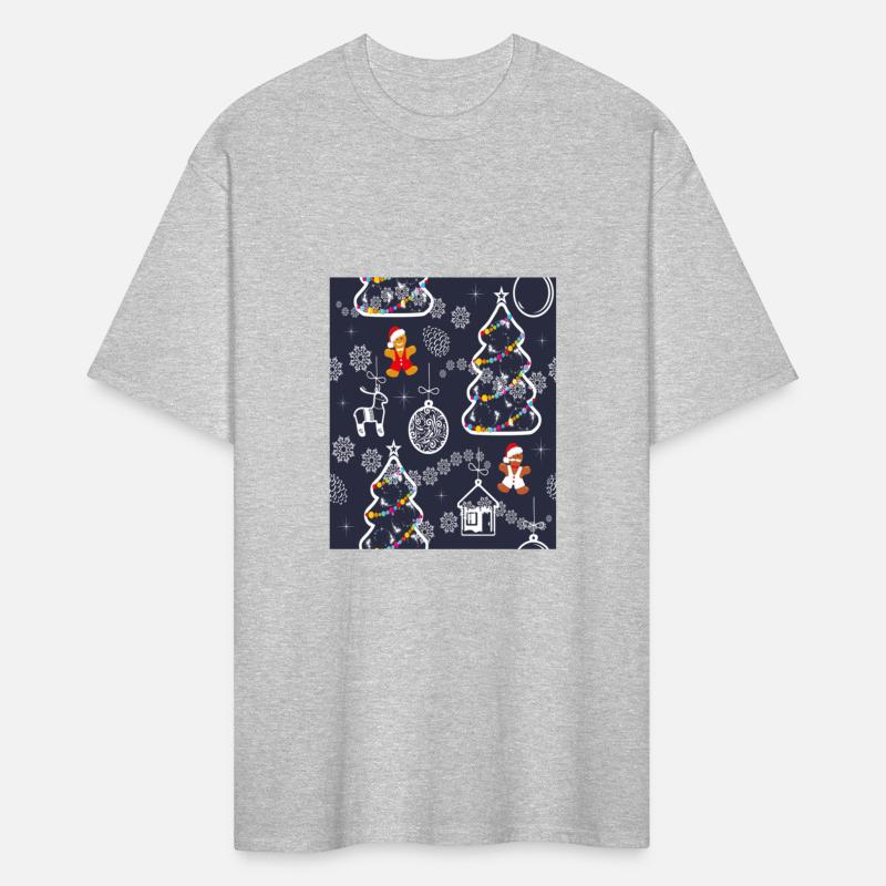 Seamless Festive Pattern With Christmas Tree