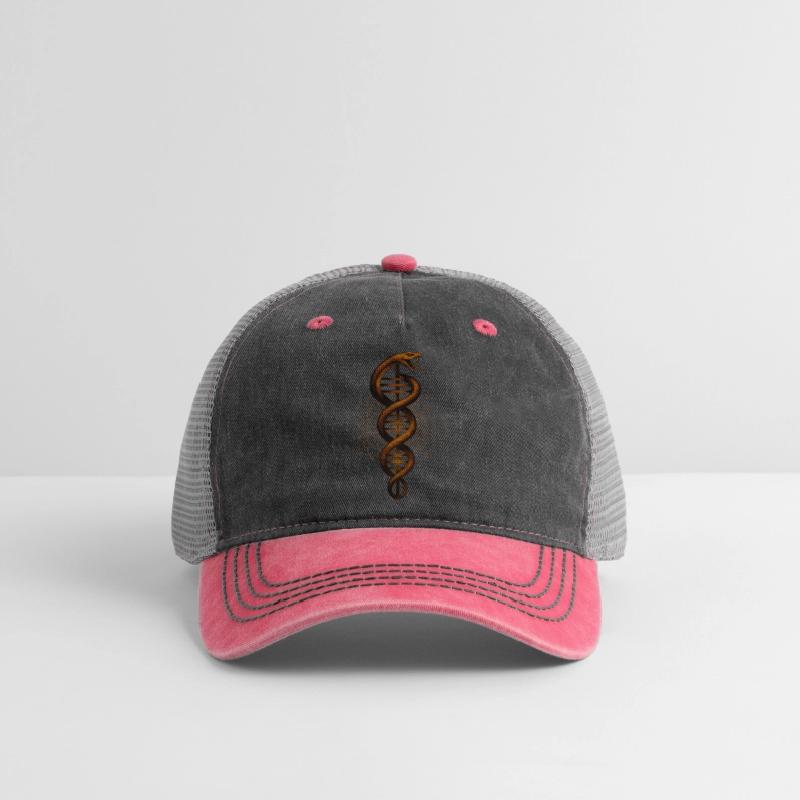 Serpent and Flower of Life Symbol