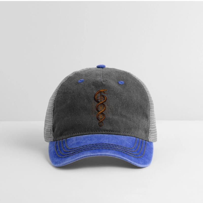 Serpent and Flower of Life Symbol