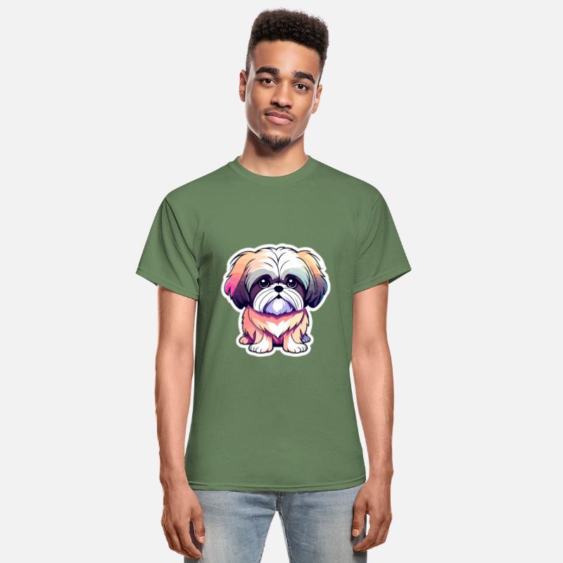 Shih Tzu Dog Illustration