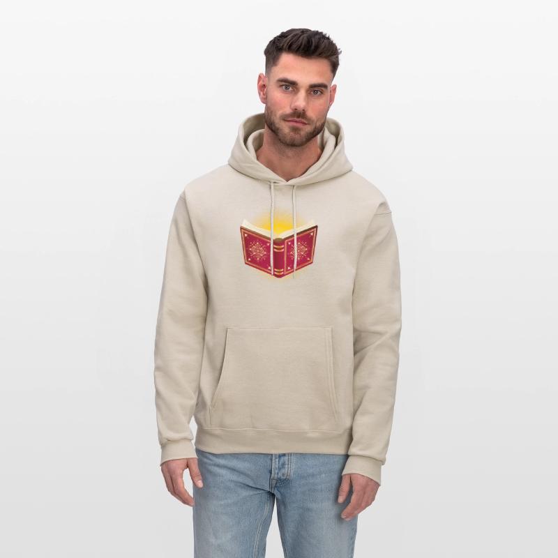 shining open red book for Santa Claus