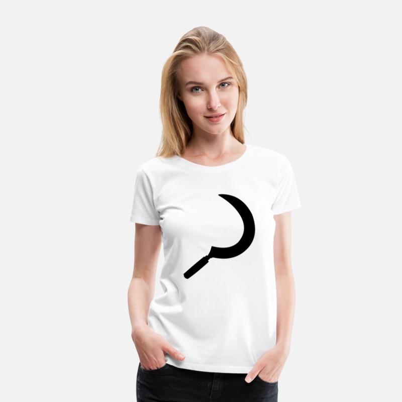 Sickle shadow image crescent shaped agricultural t