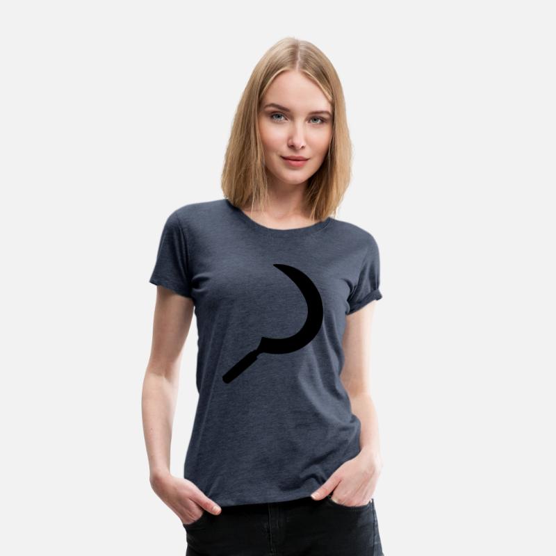 Sickle shadow image crescent shaped agricultural t