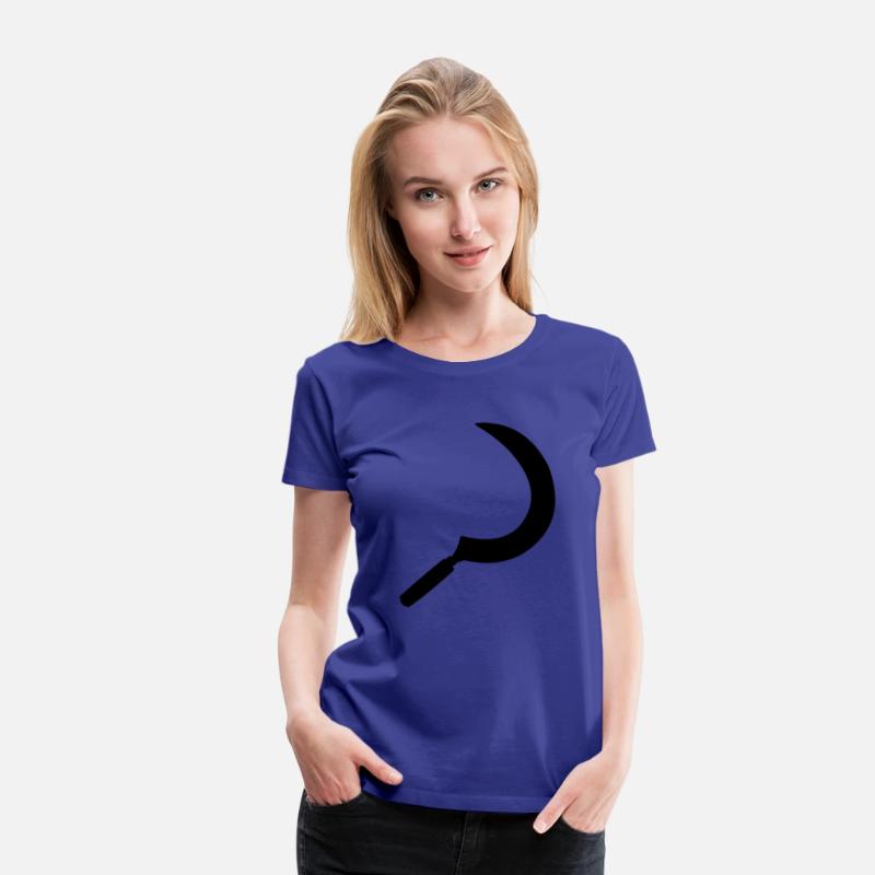 Sickle shadow image crescent shaped agricultural t