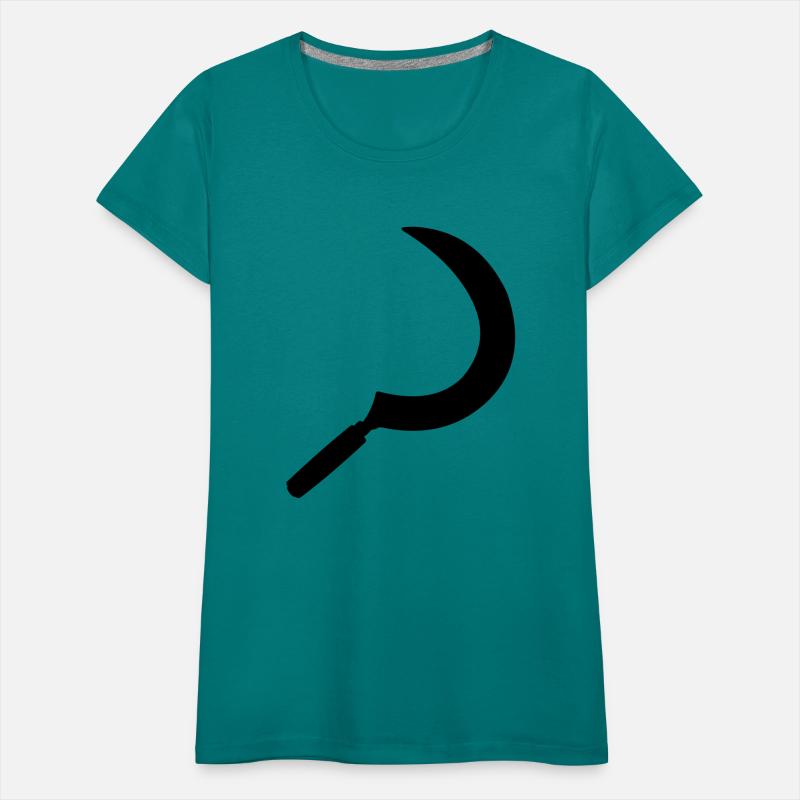 Sickle shadow image crescent shaped agricultural t