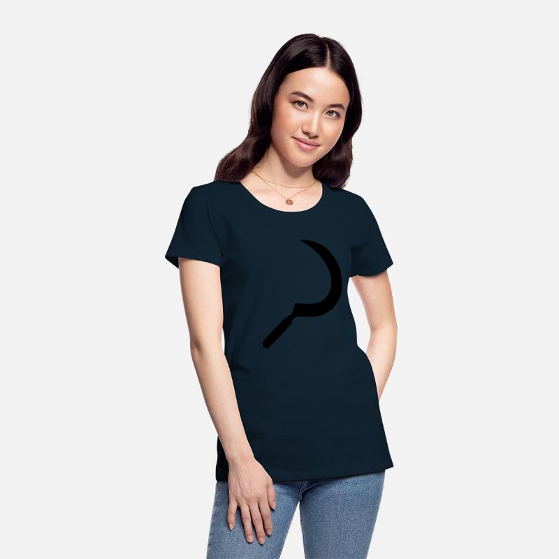 Sickle shadow image crescent shaped agricultural t