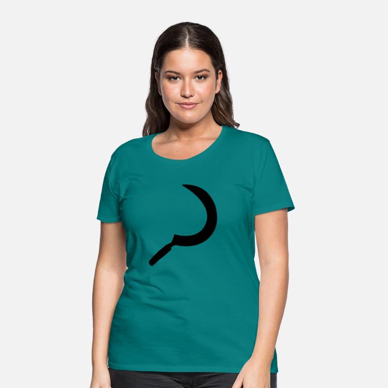 Sickle shadow image crescent shaped agricultural t