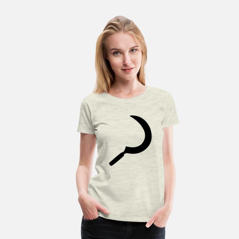 Sickle shadow image crescent shaped agricultural t