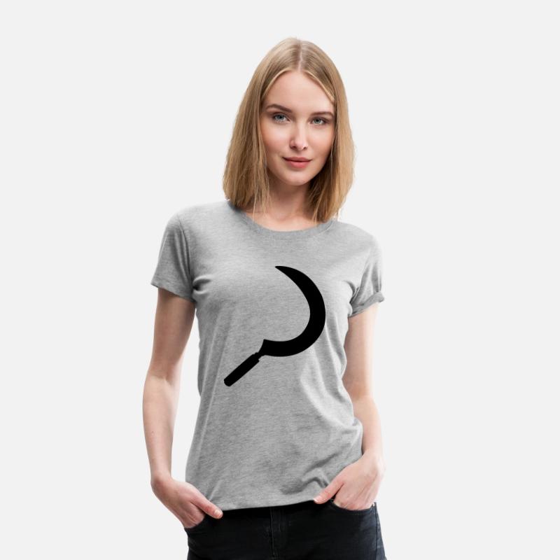 Sickle shadow image crescent shaped agricultural t