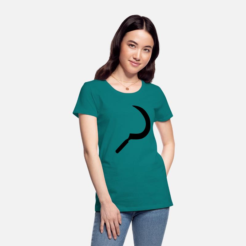 Sickle shadow image crescent shaped agricultural t