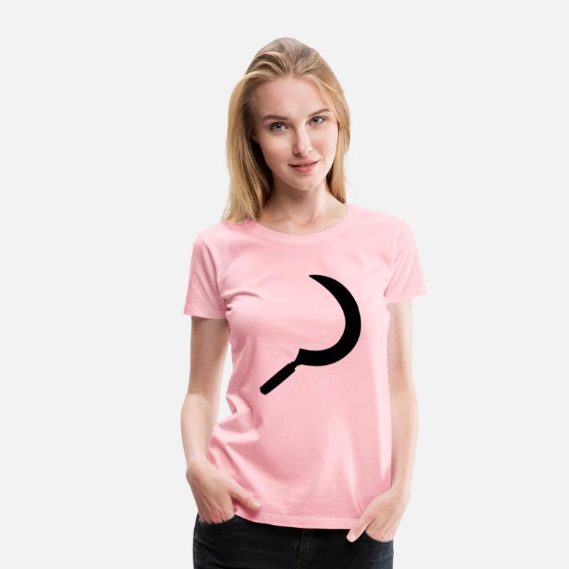 Sickle shadow image crescent shaped agricultural t