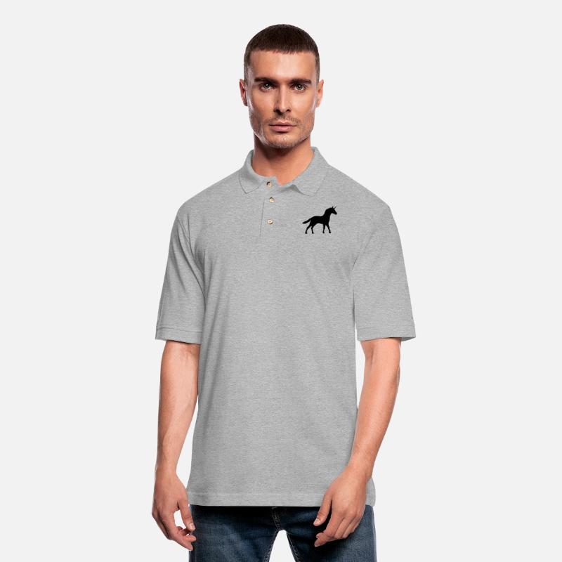 Silhouette unicorn outline shadow