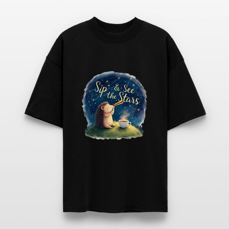 Sip & See the Stars - Hedgehog & Dreamy Night