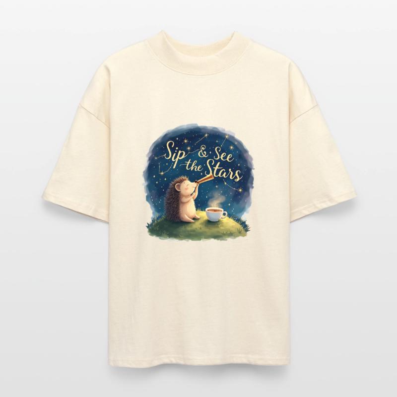 Sip & See the Stars - Hedgehog & Dreamy Night