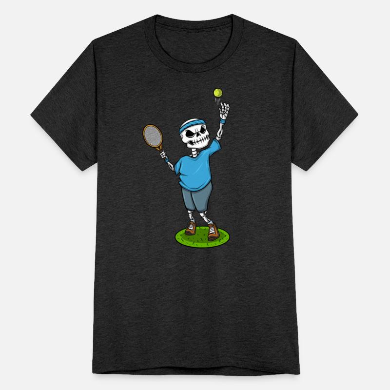 Skeleton Tennis Player