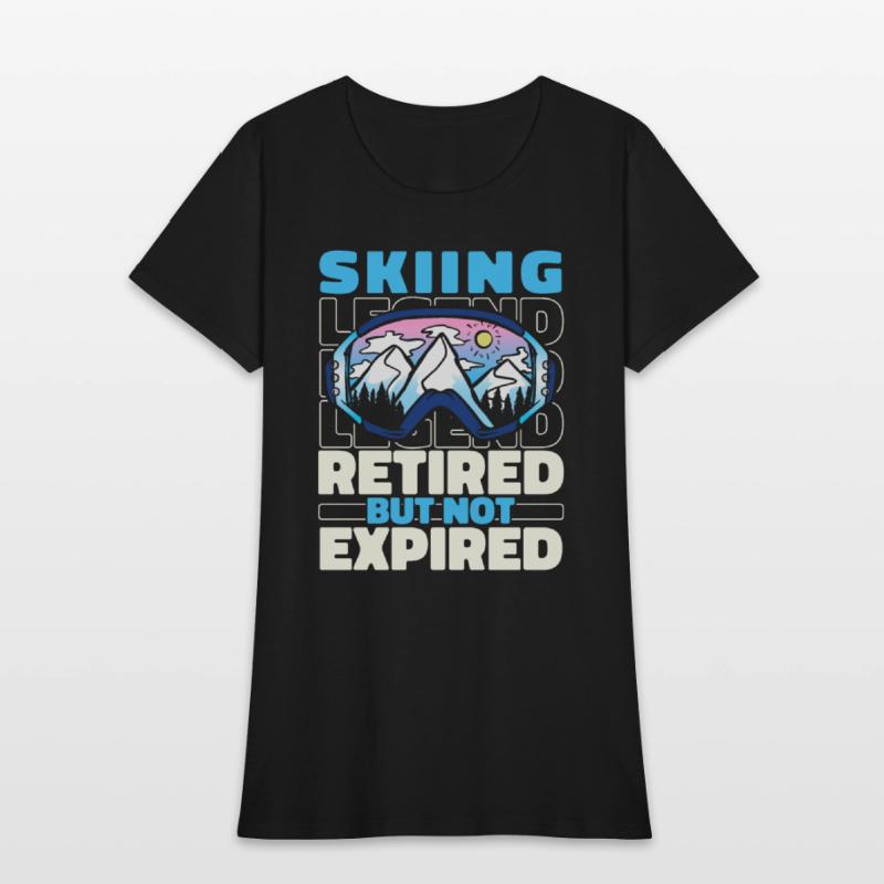 Skiing Skier Retired