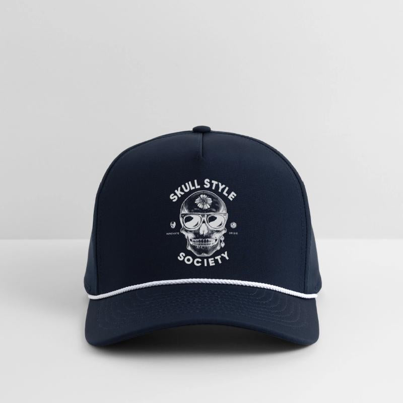 skull style society clean white