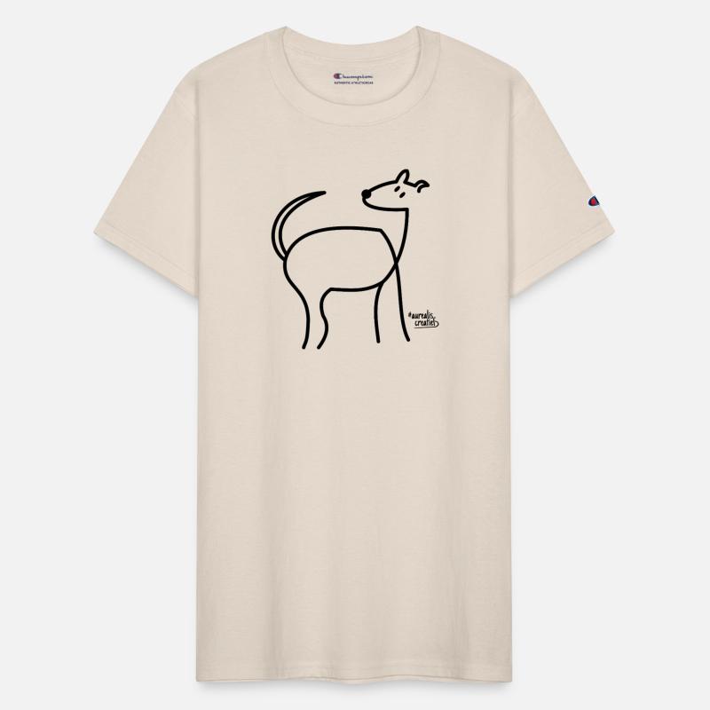 Slender Doggy - Dynamic Stylish Line art