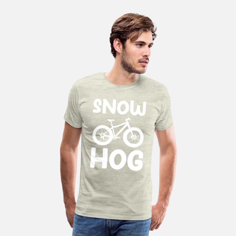 Snow Hog Funny Fat Bike Riding Apparel Fat Tire