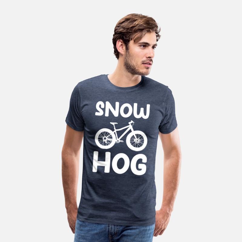 Snow Hog Funny Fat Bike Riding Apparel Fat Tire