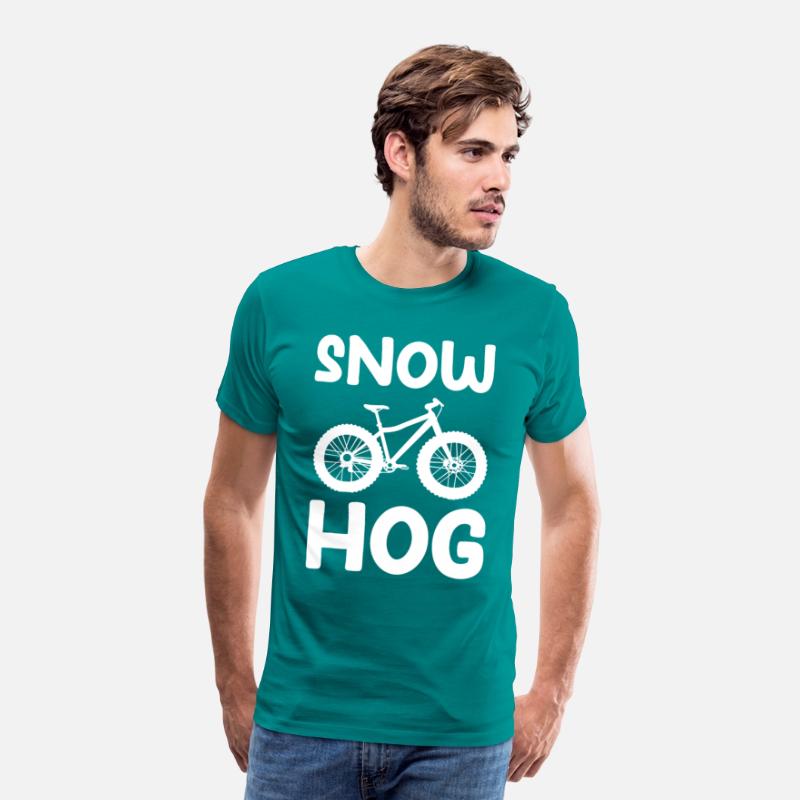 Snow Hog Funny Fat Bike Riding Apparel Fat Tire