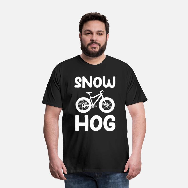 Snow Hog Funny Fat Bike Riding Apparel Fat Tire
